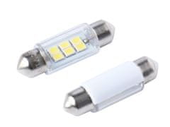 Carmotion VISION Festoon SV8.5 36mm 12V 6x 2835 SMD LED žarnica, bela, 1 kos.