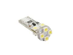 Carmotion VISION W5W (T10) 12V 8x 3528 SMD LED žarnica, CANBUS, bela, 1 kos.