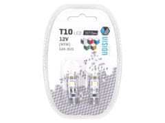 Carmotion VISION W5W (T10) 12V žarnica 3x 5050 SMD LED, CANBUS, bela, 2 kosa.