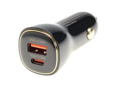 Carmotion Polnilec WAYME 12/24V, 60W USB-C PD, PPS + QC3.0