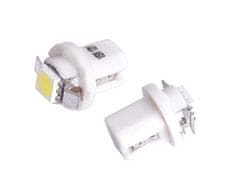 Carmotion VISION T5/R5 BAX B8.5d žarnica 12V 1x 5050 SMD LED, bela, 2 kosa.