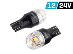 Carmotion VISION W16W (T15) 12/24V žarnica 5x 2835 SMD Lumileds, nepolarna, CANBUS, bela, 2 kosa.