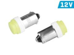 Carmotion VISION T4W BA9s 12V 1x COB LED žarnica, bela, 2 kosa.