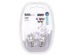 Carmotion VISION T4W BA9s 12V 5x 5050 SMD LED žarnica, bela, 2 kosa.