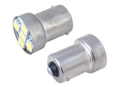 Carmotion VISION R5W/R10W BA15s 12V 5x 5050 SMD LED žarnica, bela, 2 kosa.