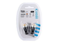 Carmotion VISION WY16W (T15) 12/24V žarnica 5x 2835 SMD Lumileds, nepolarna, CANBUS, oranžna, 2 kosa.