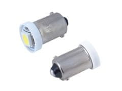 Carmotion VISION T4W BA9s 12V 1x 5050 SMD LED žarnica, bela, 2 kosa.