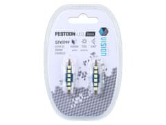 Carmotion VISION Festoon SV8.5 39mm 12/24V žarnica 6x 3030 SMD LED, nepolarna, CANBUS, bela, 2 kosa.