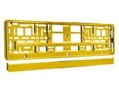 Carmotion Metaliziran okvir registrske tablice, zlati