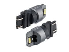 Carmotion VISION P27/7W (T25) 12/24V žarnica 6x 3020 SMD LED, nepolarna, CANBUS, bela, 2 kosa.