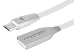 Carmotion Kabel za polnjenje in sinhronizacijo, 120 cm, USB &gt; micro USB, bel