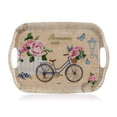 Banquet Pladenj z ročaji melamin ROMANTIC RIDE 36 x 25,5 cm, komplet 6 kosov