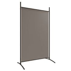 Vidaxl Paravan 2-delni antracit 348x180 cm blago