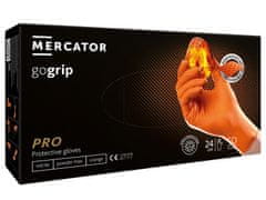 Carmotion MERCATOR GoGrip premium nitrilne rokavice, oranžne, velikost XXL, 50 kosov.