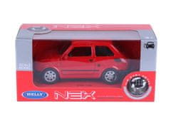 Carmotion Model 1:34, PRL FIAT 126p, rdeč (A884F126C)