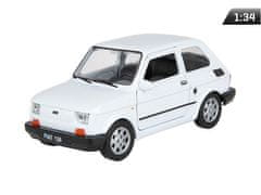 Carmotion Model 1:34, PRL FIAT 126p, bel (A884F126B)