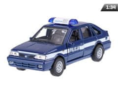 Carmotion Model 1:34, PRL Polonez Caro Plus POLICE, mornarsko modra in bela (A884PCPPOGB)