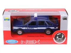 Carmotion Model 1:34, PRL Polonez Caro Plus POLICE, mornarsko modra in bela (A884PCPPOGB)