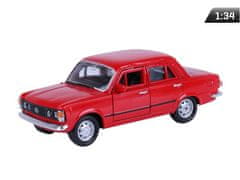 Carmotion Model 1:34, PRL FIAT 125p, rdeč (A884F125C)