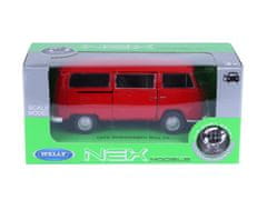 Carmotion Model 1:34, 1972 VW T2, rdeč (A880VWT2C)