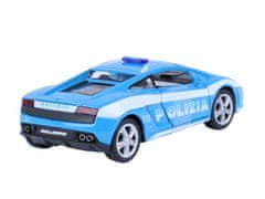 Carmotion Model 1:34, LAMBORGHINI Gallardo LP560-4, POLIZIA, modra (A876LAGPN)