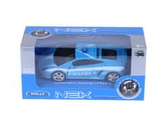 Carmotion Model 1:34, LAMBORGHINI Gallardo LP560-4, POLIZIA, modra (A876LAGPN)