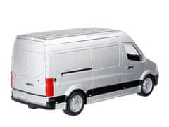 Carmotion Model 1:32, Mercedes-Benz Sprinter, srebrn