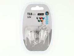 Carmotion VISION Žarnica T13 (W2.1x9.5d) 12V 6x 3mm LED, bela, 2 kosa.