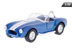 Carmotion Model 1:34, 1965 Shelby Cobra 427 S/C, temno modra (A008751SCG)