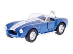 Carmotion Model 1:34, 1965 Shelby Cobra 427 S/C, temno modra (A008751SCG)