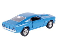 Carmotion Model 1:34, 1969 FORD Mustang Boss 429, modri (A876FMB4N)