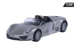 Carmotion Model 1:34, PORSCHE 918 Spyder Concept, siv (A880P9SCS)