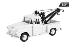 Carmotion Model 1:34, CHEVY Stepside Tow Truck, bel (A880CSTTB)