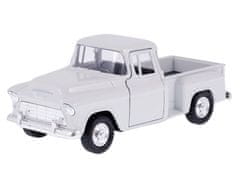 Carmotion Model 1:34, 1955 Chevrolet Stepside Pick Up, bel (A00880CHSB)