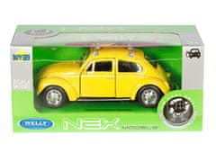 Carmotion Model 1:34, VW Beetle, surfanje, rumena (A880VWBSZ)