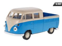 Carmotion Model 1:34, Volkswagen T1 Pick Up z dvojno kabino, modra in krem (A880VTDCPNK)