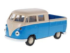 Carmotion Model 1:34, Volkswagen T1 Pick Up z dvojno kabino, modra in krem (A880VTDCPNK)