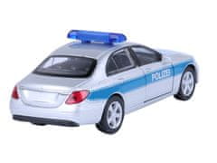 Carmotion Model 1:34, 2016 MERCEDES-BENZ E-Class POLIZEI, srebrn (A876MBEPS)