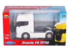 Carmotion Model 1:64, SCANIA V8 R730, traktor, bel