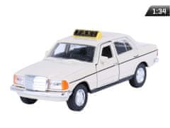 Carmotion Model 1:34, MERCEDES-BENZ W123, TAXI, smetana (A880MBWTK)