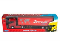 Carmotion Model 1:64, SCANIA V8 R730, rdeč (C58021SV8C)