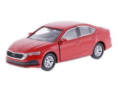 Carmotion Model 1:34, ŠKODA OCTAVIA, rdeča (A02856SOC)