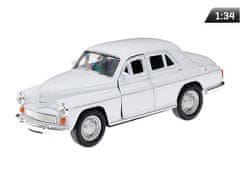 Carmotion Model 1:34, komunistična Varšava 224, bel (A884W224B)