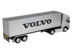 Carmotion Model 1:32, VOLVO FH, srebrn traktor - srebrna prikolica (C32691VOFHS)