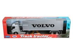 Carmotion Model 1:32, VOLVO FH, srebrn traktor - srebrna prikolica (C32691VOFHS)