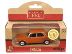 Carmotion Model 1:43, FIAT 125P PRL, rjava