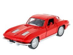 Carmotion Model 1:32, RMZ 1963 Chevrolet Corvette Stingray Split Window, rdeča