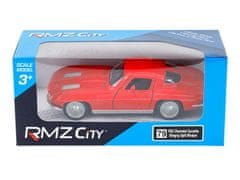 Carmotion Model 1:32, RMZ 1963 Chevrolet Corvette Stingray Split Window, rdeča