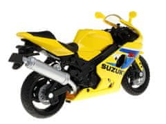 Carmotion Model 1:18, SUZUKI GSX-R600, rumen (M05604BZ)