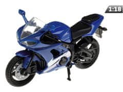 Carmotion Model 1:18, YAMAHA YZF-R6, modra